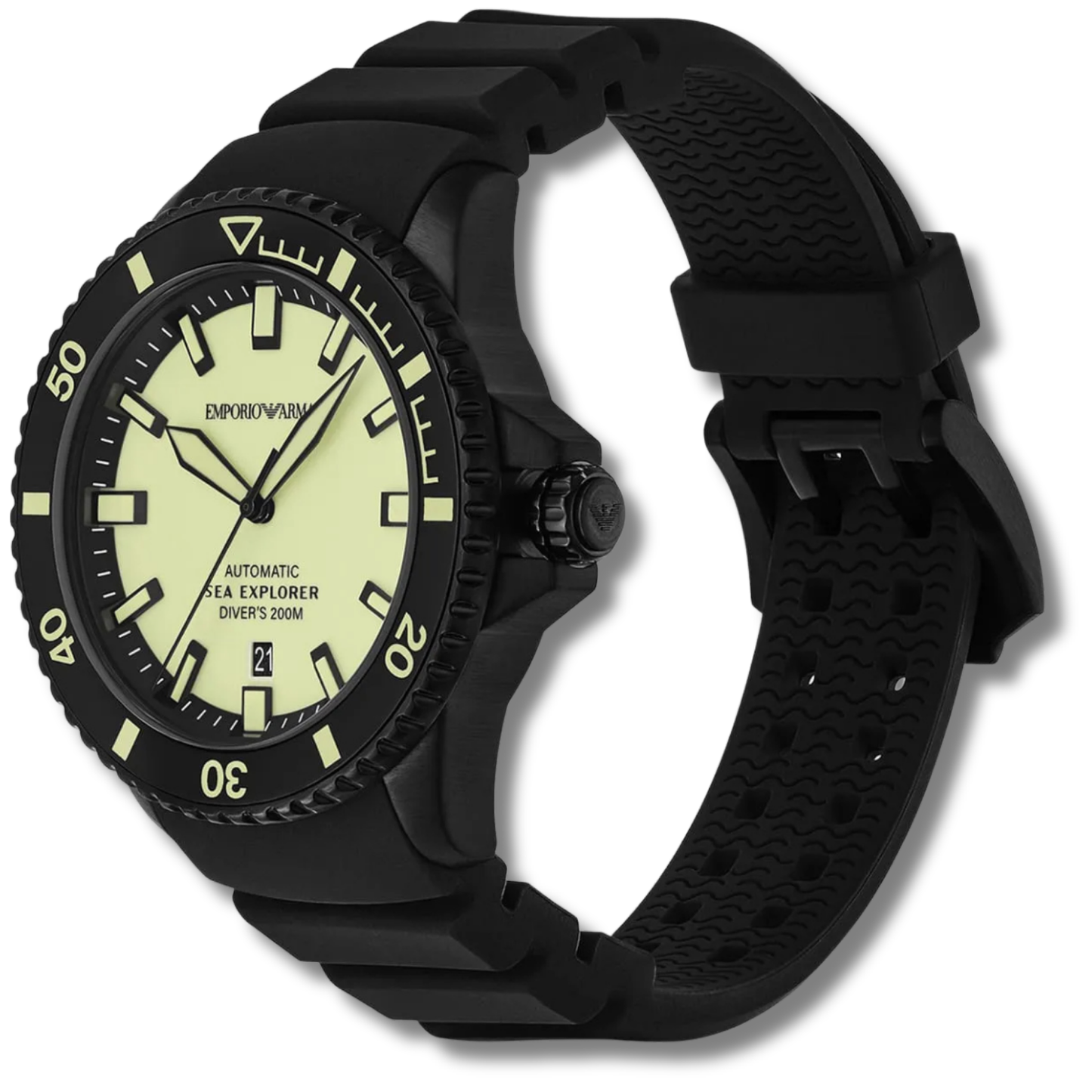 EMPORIO ARMANI SEA EXPLORER SILICONE