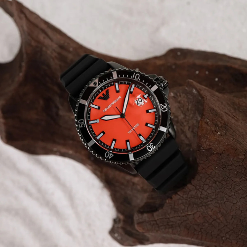 EMPORIO ARMANI WORLD Explorer Silicone AR11684