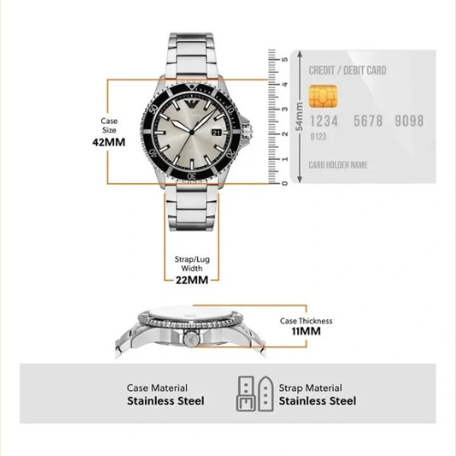 EMPORIO ARMANI WORLD Explorer AR11683